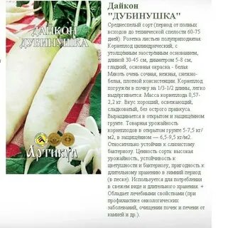 Дайкон вред