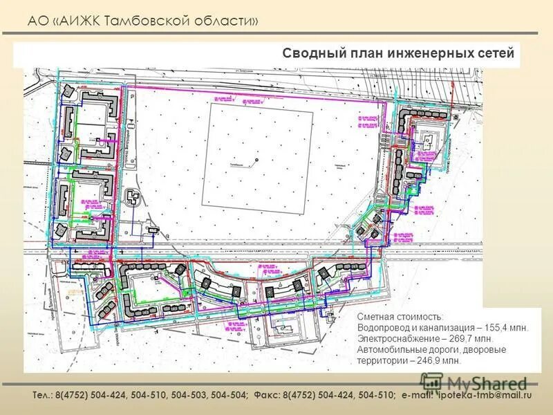 Границы участка водоснабжения