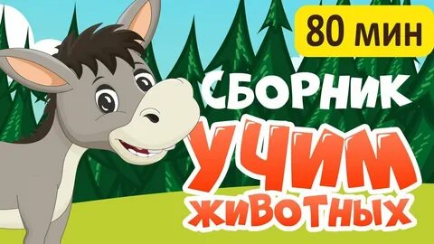 Учим животных 1 год