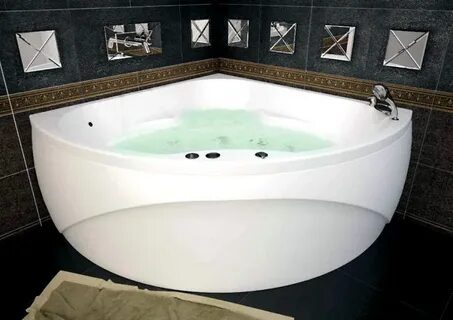 Глубокие угловые ванны
