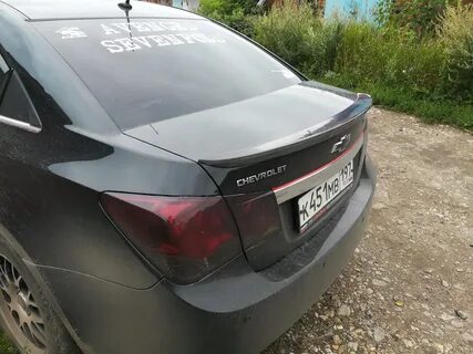 Спойлер шевроле круз седан