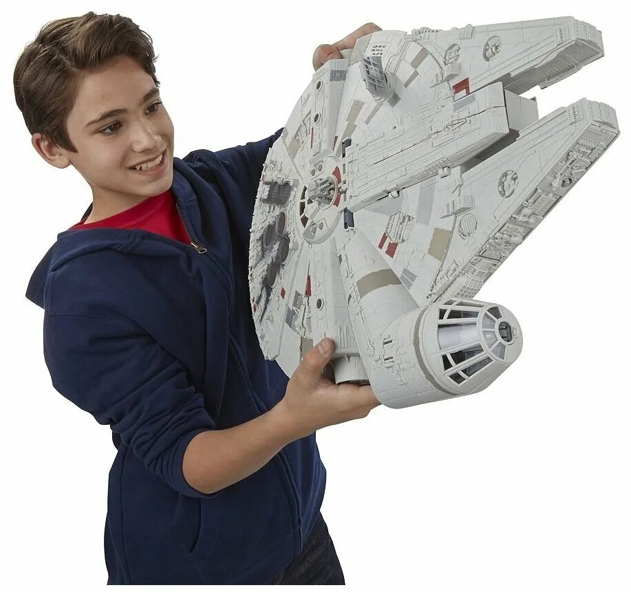 Купить подарок мальчику 9. Hasbro Сокол Тысячелетний. Звездные войны флагманский космический корабль. Millennium Falcon b3678 Battle Action. Star Wars Хасбро.