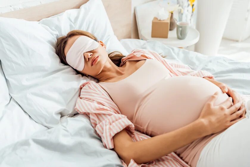 Сон беременных. Спать на животе после родов