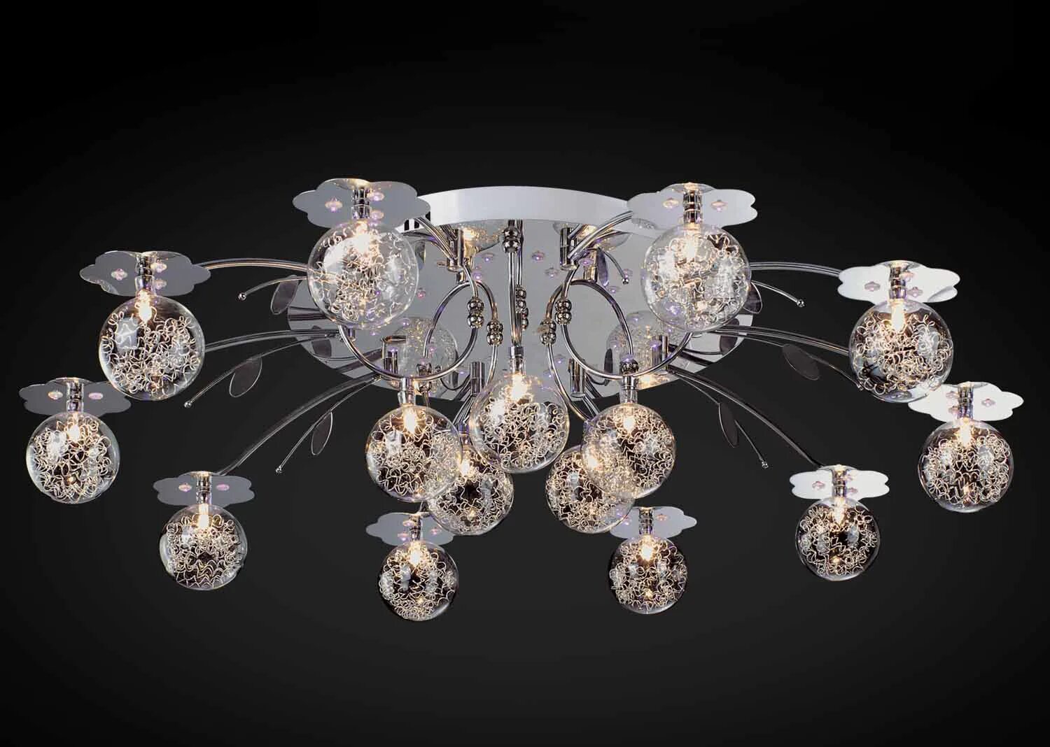 Потолочная люстра Максисвет 1-1918-21-FG Y G4 - buy at the price of 18,950.00 ру