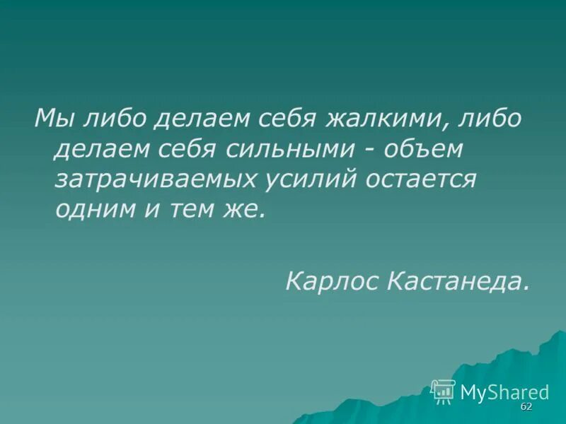 Какую либо тему. Мы делаем себя либо сильными либо жалкими. мы сами делаем себя цитаты. презентация на тему сделай себя сам. проект &quot;человек, сделавший себя&quot;.
