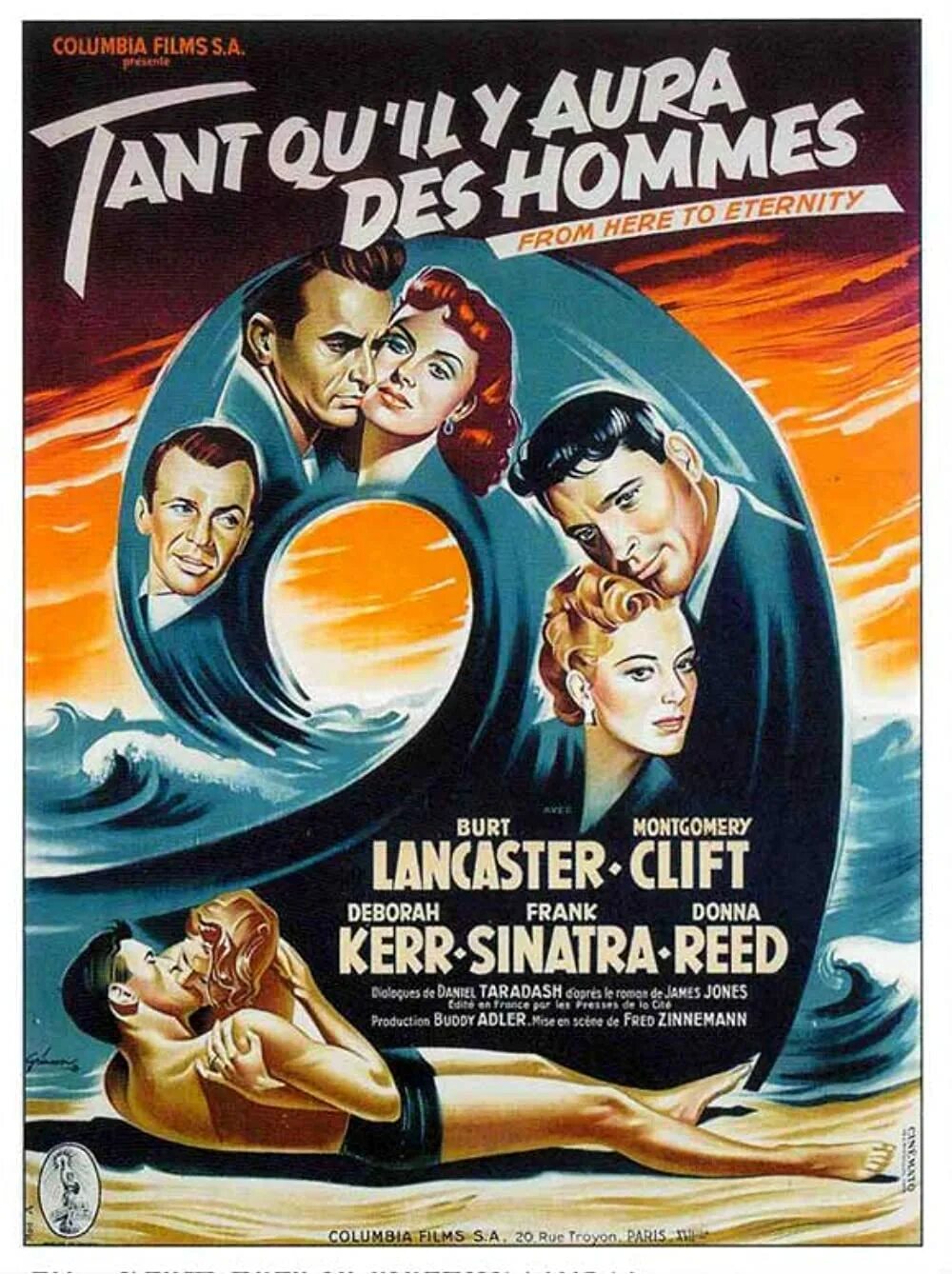 From here to eternity. Отныне и во веки веков 1953. отныне и во веки веков  from here to eternity (1953). отныне и во веки веков 1953 постер. отныне и во веки веков фильм 1953 постер.