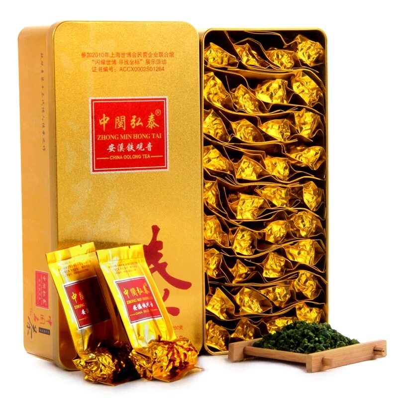 Hong tai. Чай Тегуаньинь Chinese Tea Gift. Те Гуань Инь премиум, 250 гр.. Tie Guan Yin Chinese Tea Gift. Tieguanyin Tea Золотая упаковка.