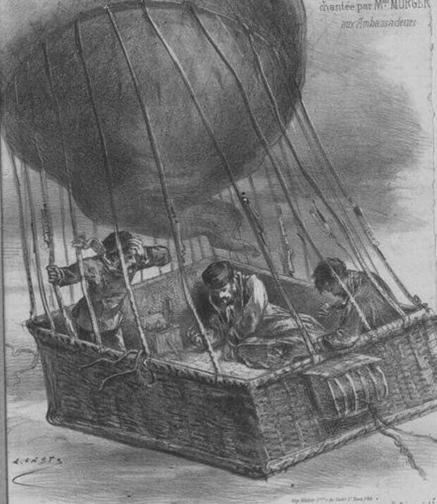 Мученица науки. Мученик науки. Воздушный шар с балластом старинный. 1875 Сивель Кроче Тиссандье на воздушном шаре.