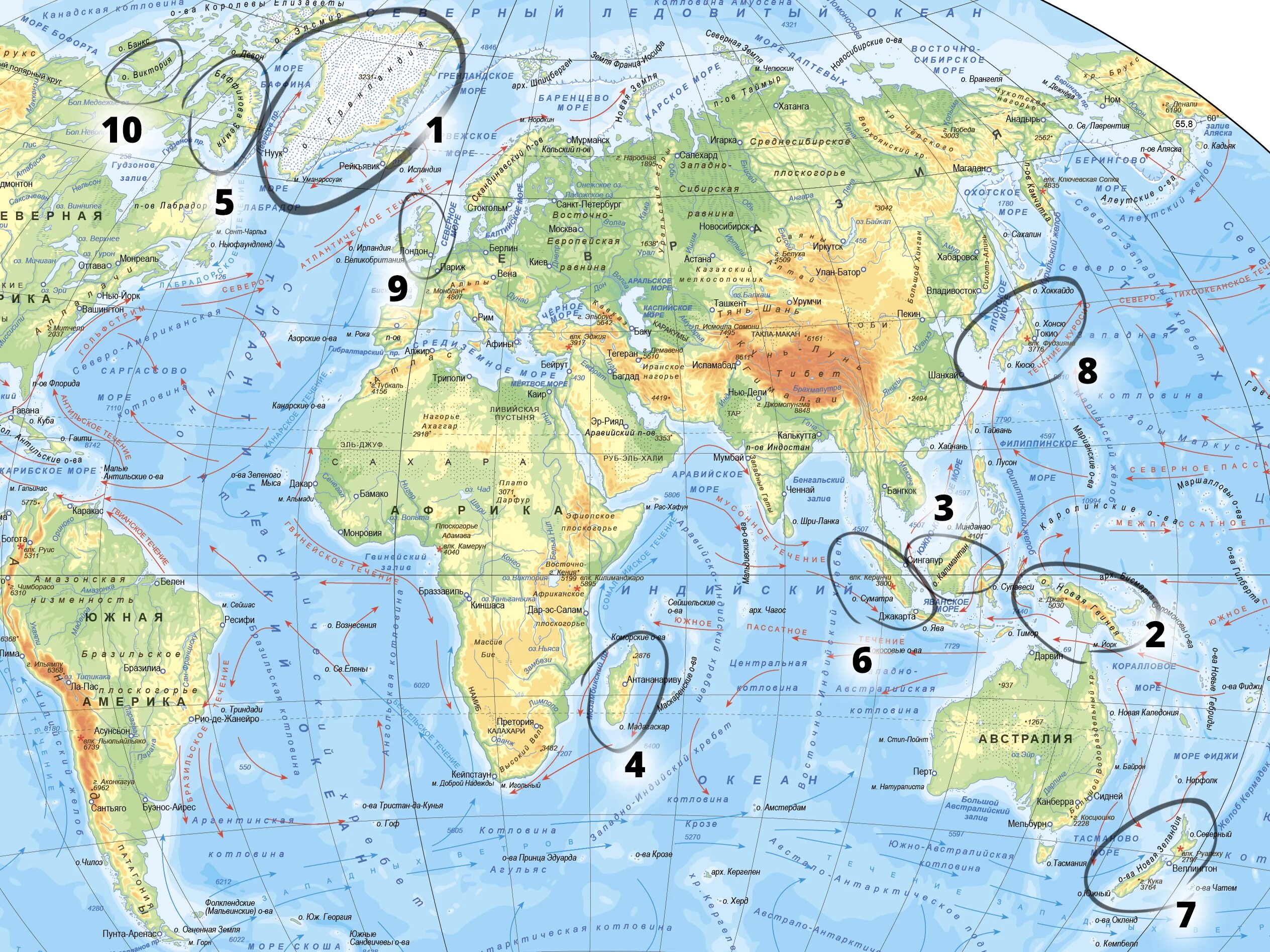 Отметить на карте заливы. Острова на карте Митра. Географическая карта. Крупные острова на карте.