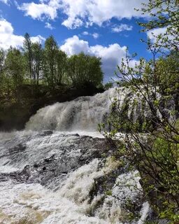 Водопад мурманск