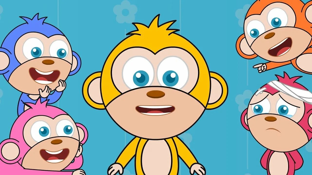 Включи видео little monkey. Five little monkeys. 5 little monkeys flying cubes. five little monkeys kids songs nursery rhymes. funtastic 5 little monkeys.