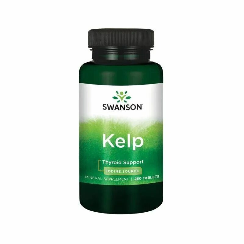 Йод добавка. Kelp 250 таб. Swanson Kelp Iodine source 225 MCG, 250 Tablets. Kelp Swanson 250 Tab.