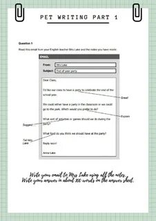 Pet writing 3