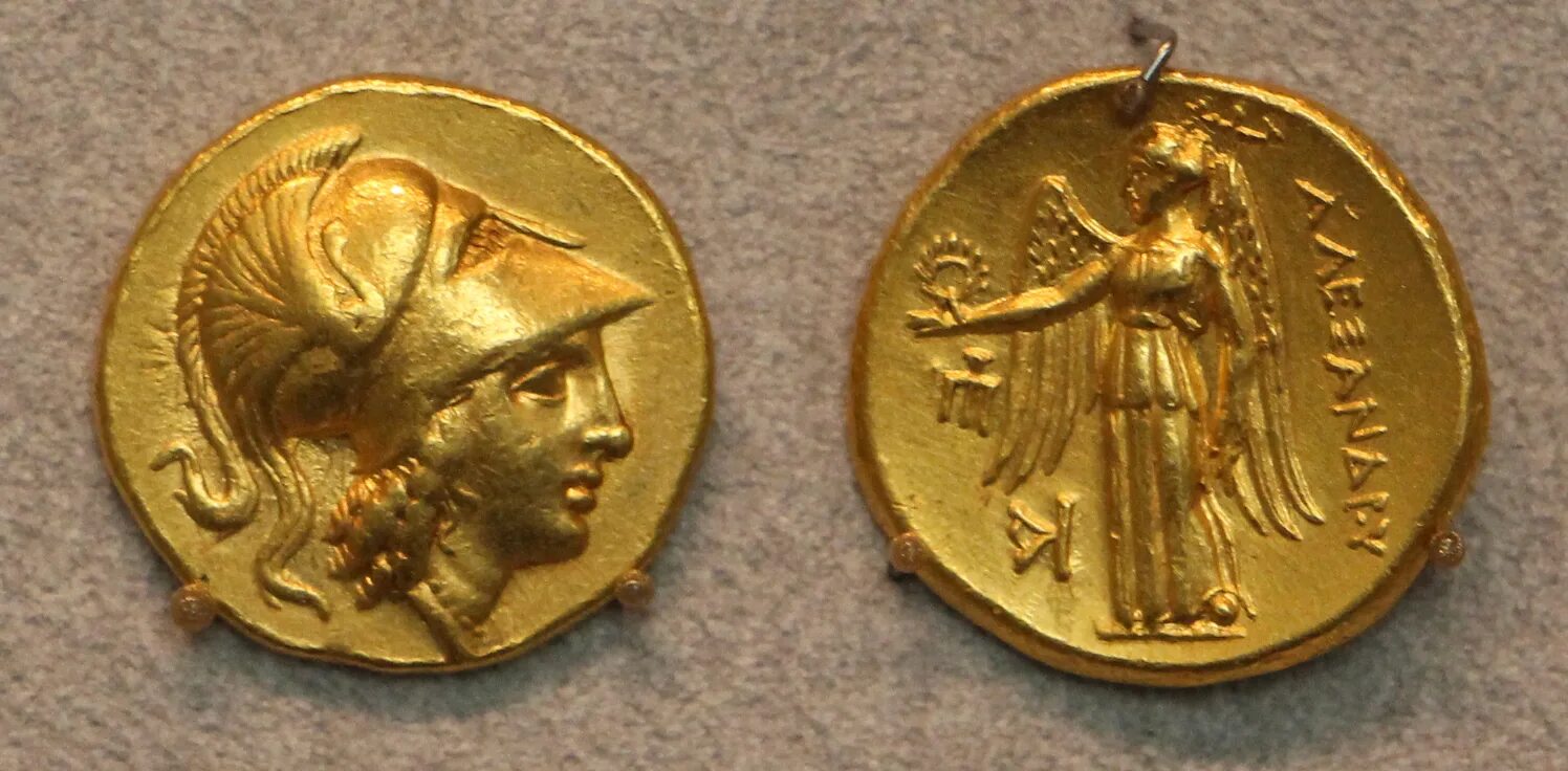 Начало чеканки золотой монеты хозяйственное укрепление македонии
