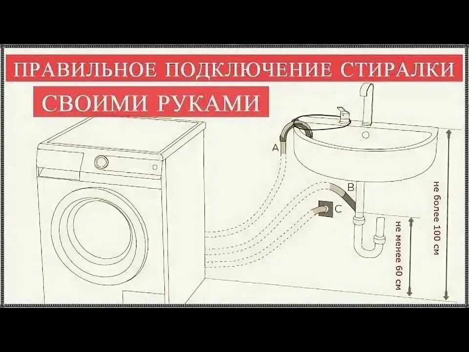 Подключить стиральную машинку видео. Подключить стиральную машину своими руками. подключение сливного шланга стиральной машины. самослив стиральной машины.