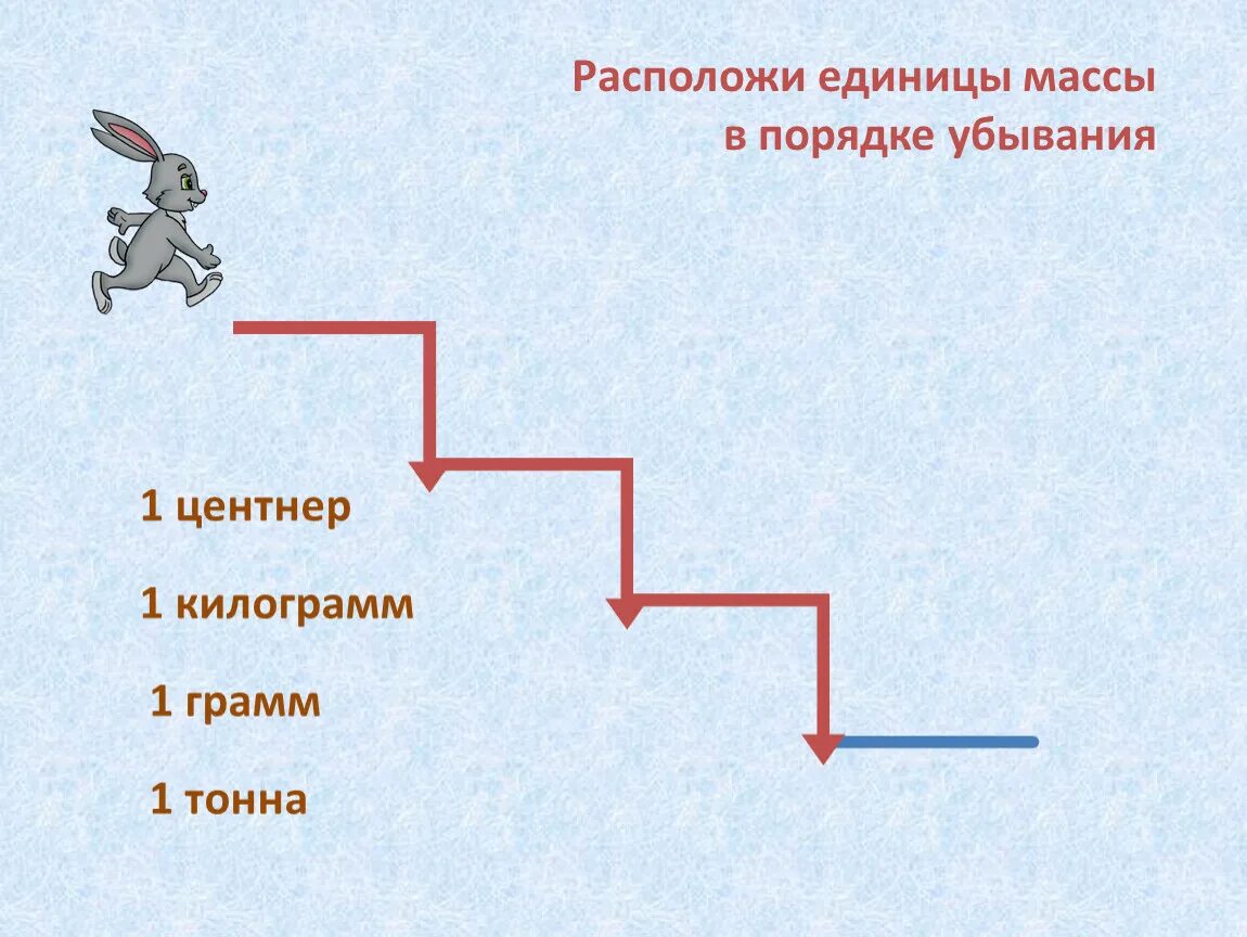 Масса единицы массы центнер тонна. Единицы массы в порядке убывания. Грамм килограмм центнер тонна. Единицы массы кг грамм 3 класс.