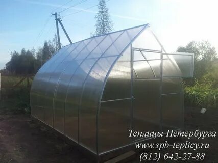 Теплицы из поликарбоната в гатчине