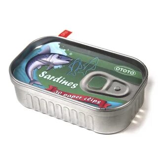 A tin of fish