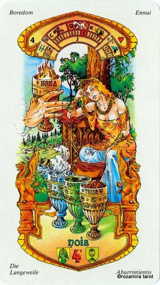 Пятерка кубков в раскладе. 5 кубков. пятерка кубков таро. 5 кубков таро. four of cups таро.