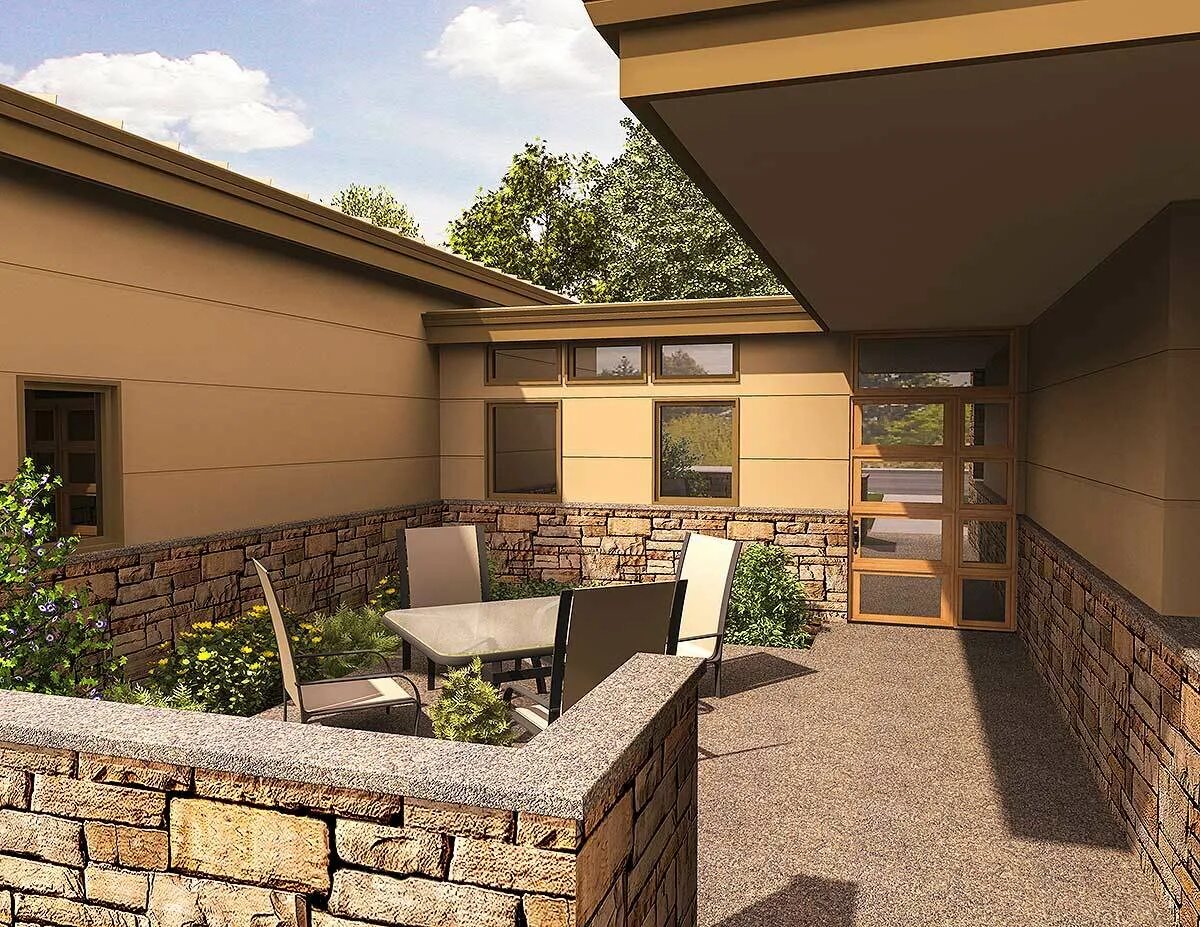 Домик с внутренним двориком. Архитектура эйхлера. Проект дома с внутренним двориком. Внутренний дворик в частном доме. Дома со стеклянной крышей.