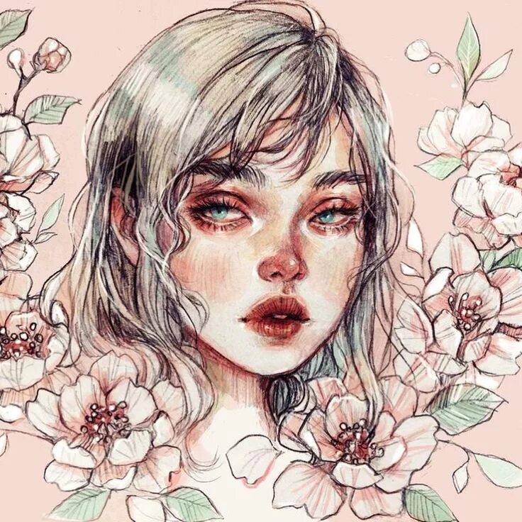 Картинки нарисованный арт. Девушка рисунок. Рисунки девушек эстетика. Рисунок девушки карандашом. Девушка рисунок.