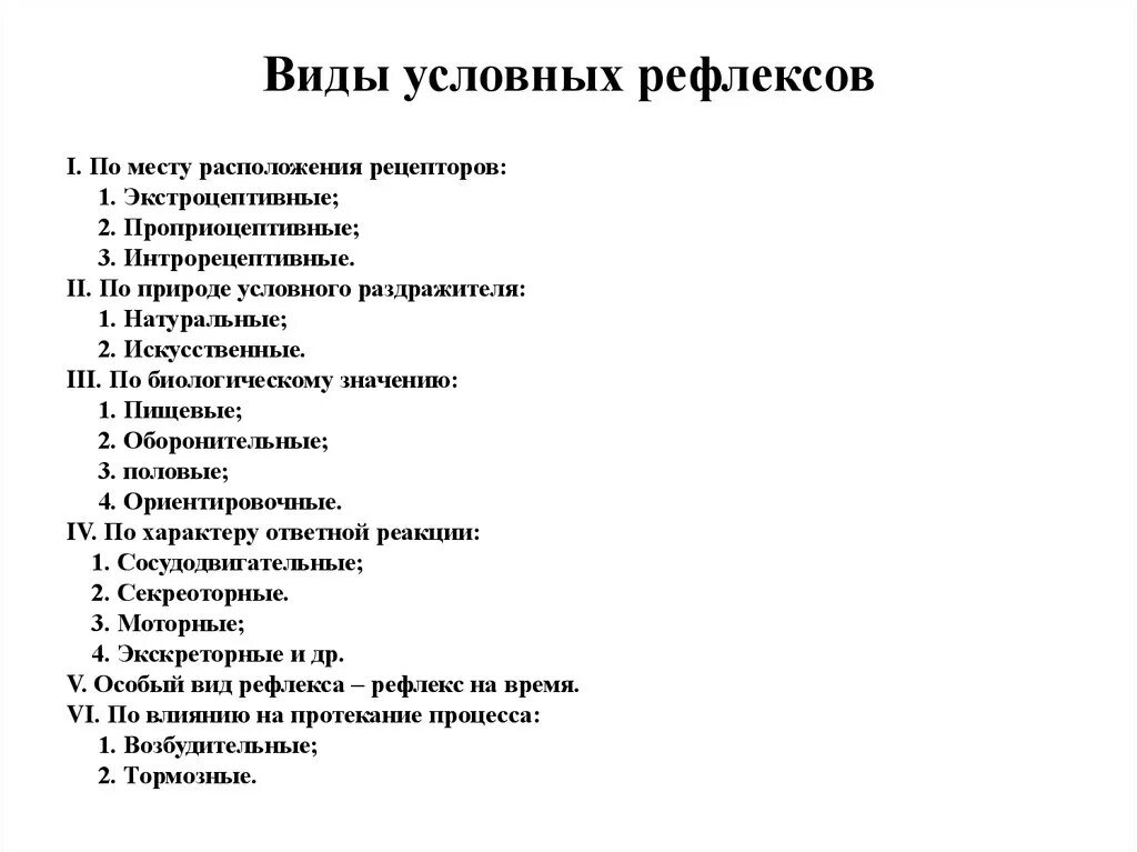 Условный тип рефлекса. Виды условных рефлексов. Условные рефлексы виды условных рефлексов. Типы рефлексов схема. Виды условных рефлексов примеры.