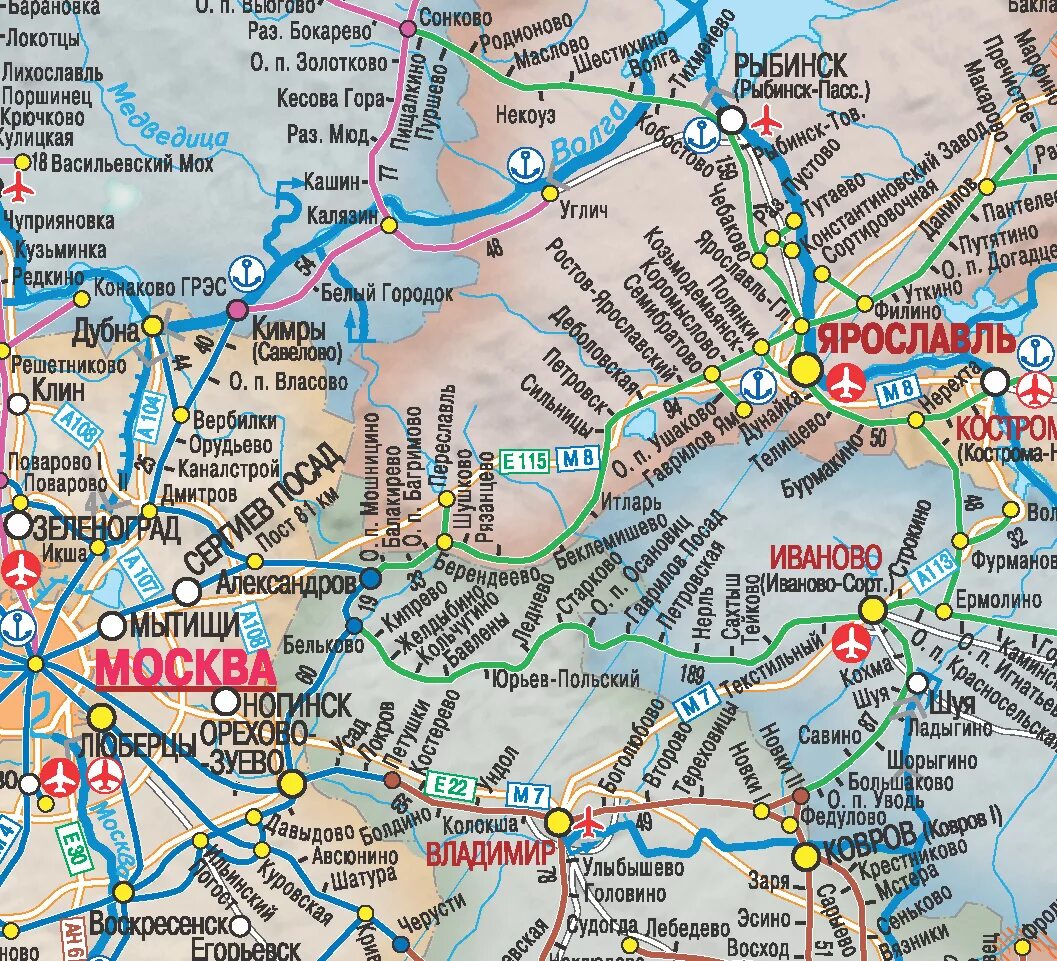 Карта железнодорожных путей. Карта железных дорог России. Железные дороги России на карте европейская часть. Схема железных дорог России с городами.