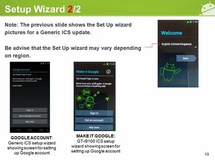 Fail setup wizard