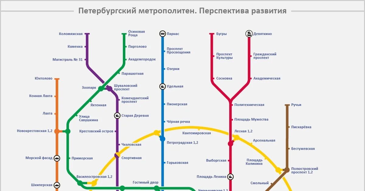 Какие станции откроют в петербурге