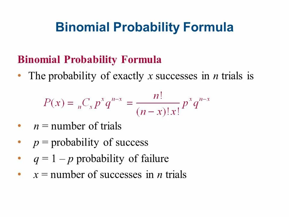 Probability c. Binomial distribution. binomial probability. probability formula. binomial distribution formula.
