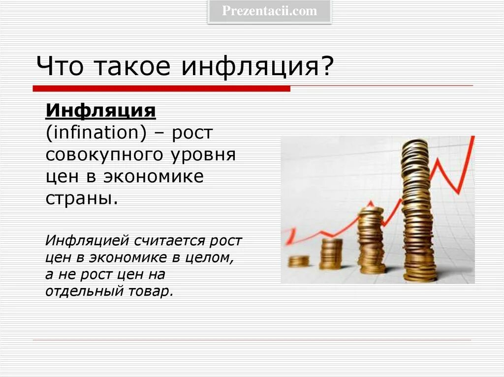 Что называют инфляцией