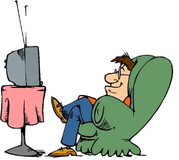 I watch cartoons