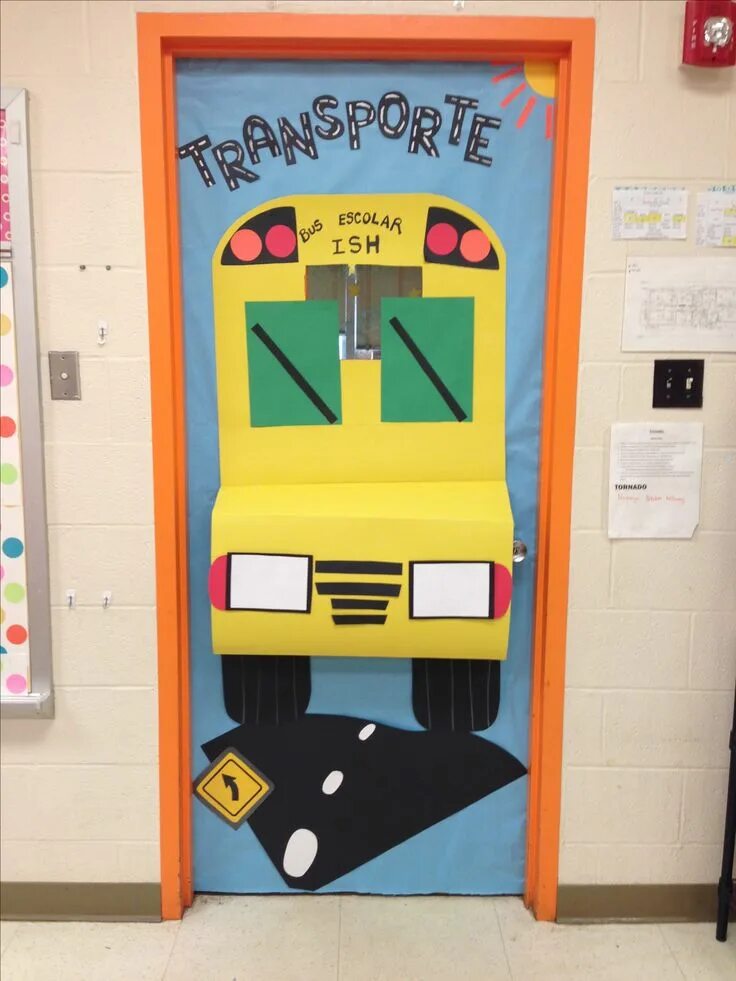 Classrooms doors