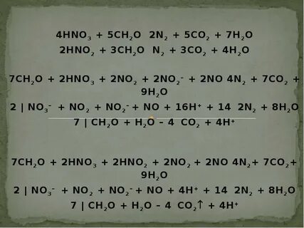 O2 4hno3