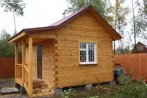 Бани из бруса недорого