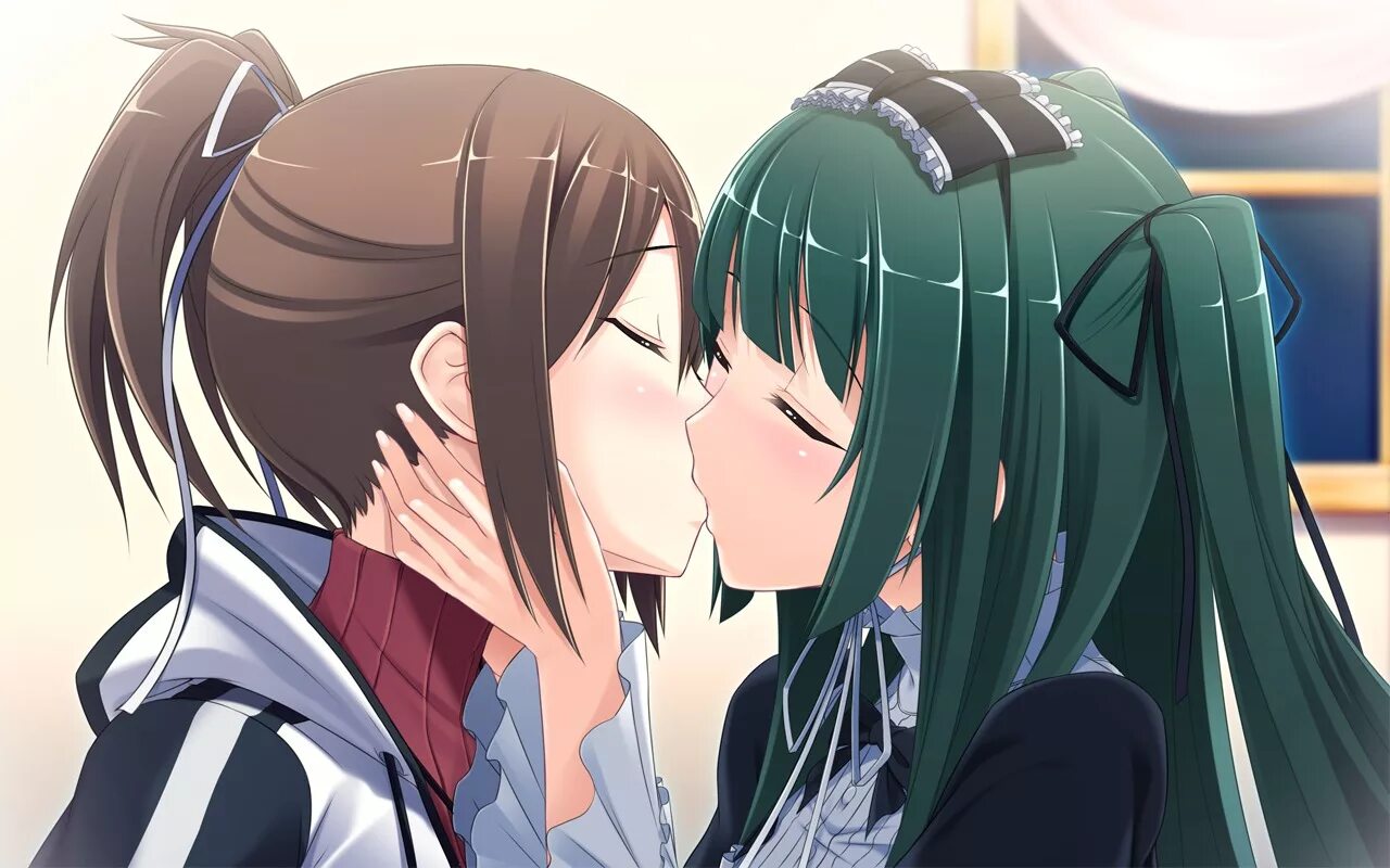Yuri work on his computer for two