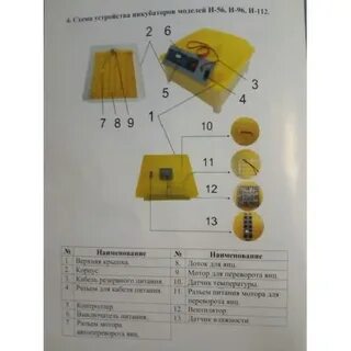 Настройка инкубатора умница
