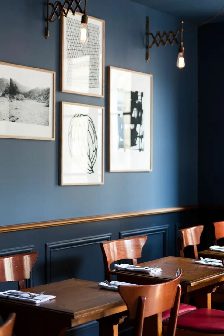 4 hommes et un bistrot - MilK Decoration Intérieur de restaurant, Idée déco rest