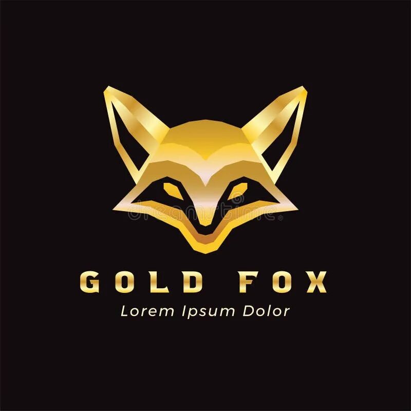 Gold Fox. Логотип золотой лисы. Голден Фокс логотип. Черная Золотая лиса логотип.