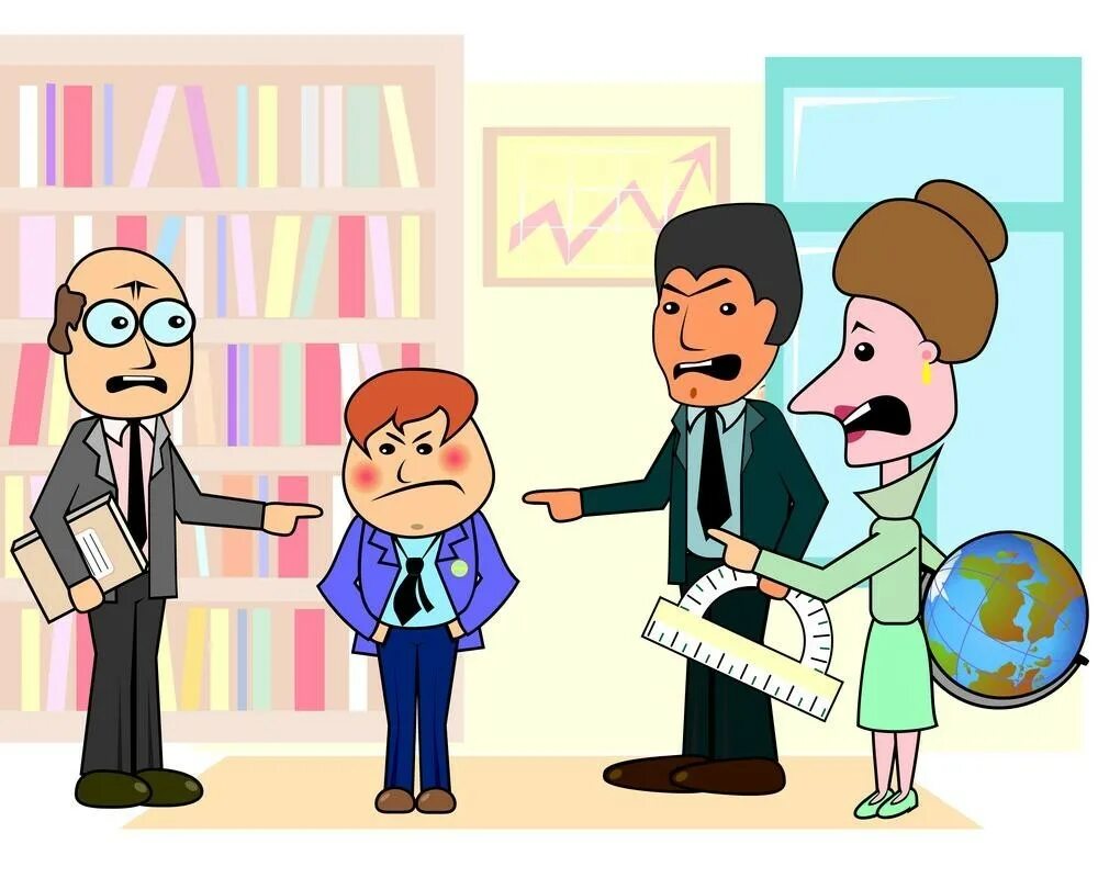 Педагог и родитель. Конфликт в школе иллюстрация. Беседа классного руководителя с родителями. Взаимодействие учителя и ученика. Беседа директора с учениками.