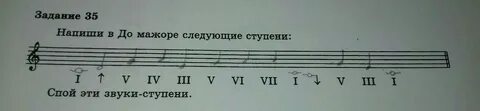 Ступени в до мажоре
