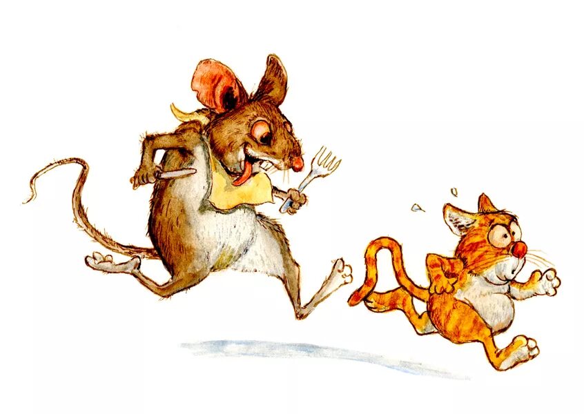 Кошка ест мышку. Кот и мышка. Веселая мышь. Мышь убегает. Лови смело