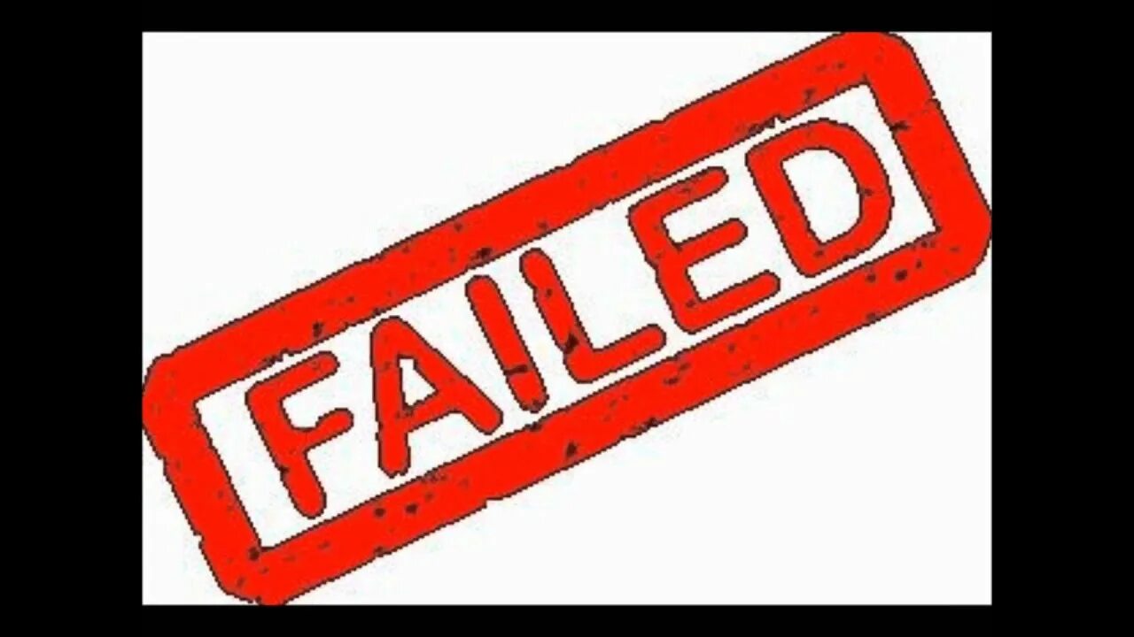 Failed at. Неудача значок. you failed без фона. fail. richiesto.
