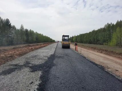 Строительство дорог октябрьский