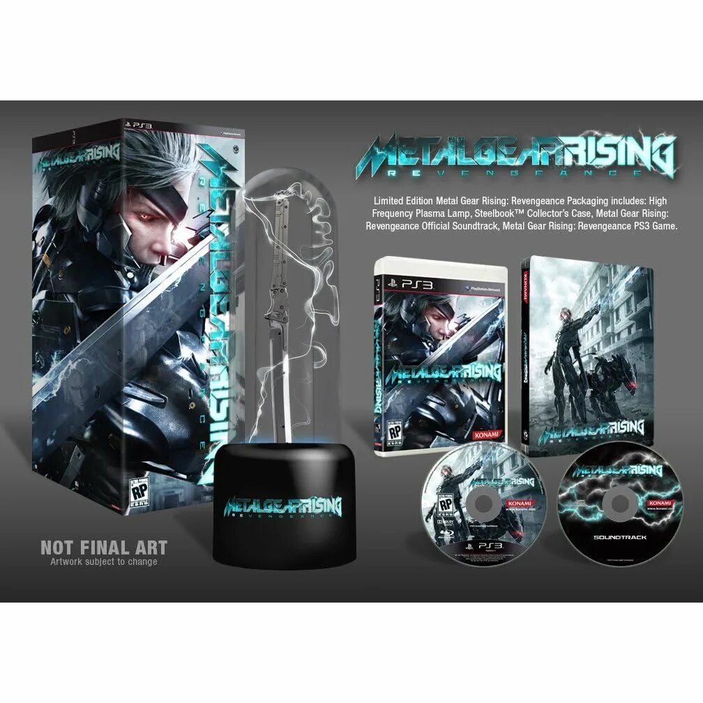 Metal gear отзывы. Metal Gear Rising Steelbook xbox360. Metal Gear Limited Edition ps3. Mgr Revengeance Xbox 360. Коллекционное издание Metal Gear Rising Revengeance Limited Editions.