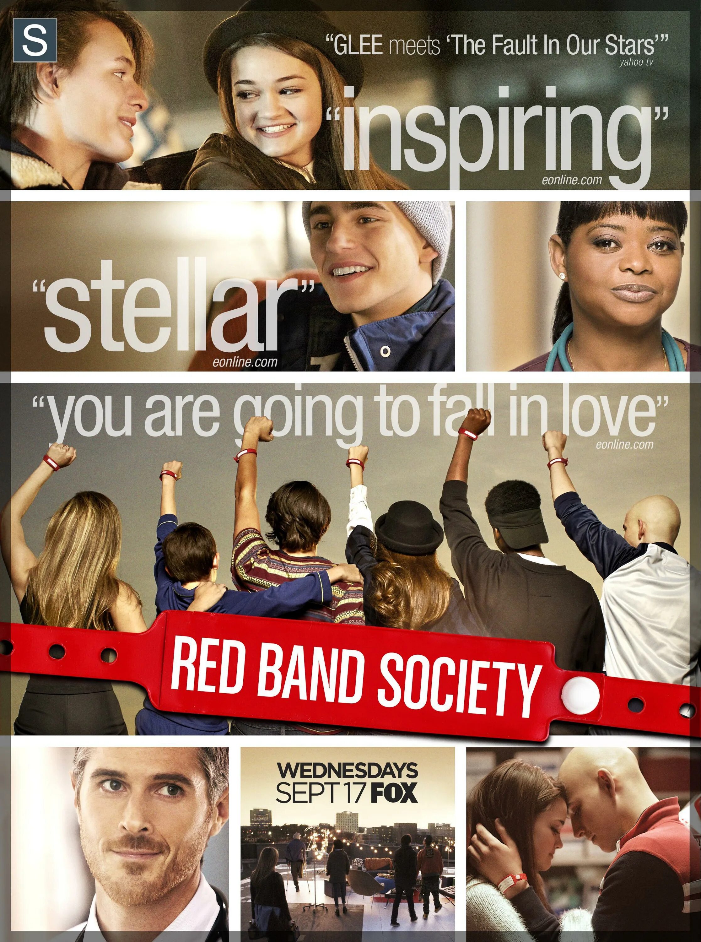 Society red. Красные браслеты (2015) Постер.