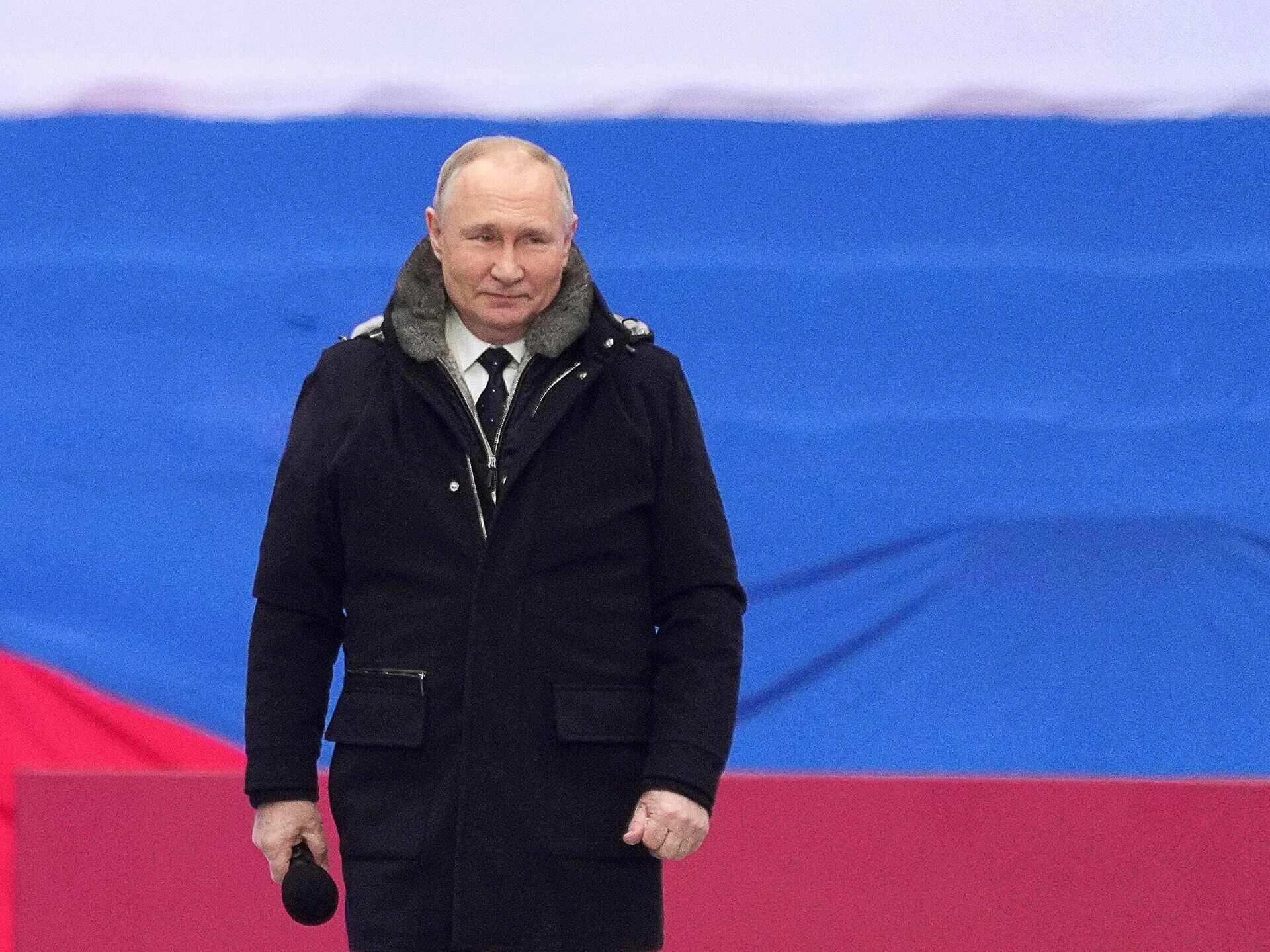 Выступление Путина.