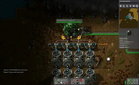 Factorio схемы реакторов