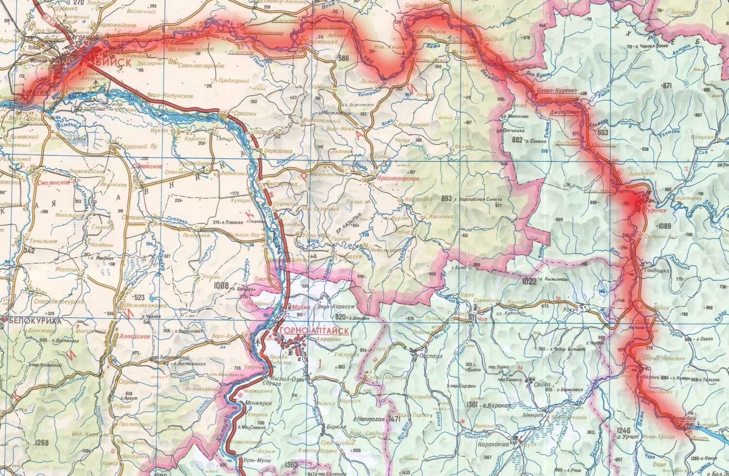 Река Катунь на карте Алтайского края. Река Катунь на карте. Бассейн реки Катунь на карте. Карта реки Катунь на Алтае.
