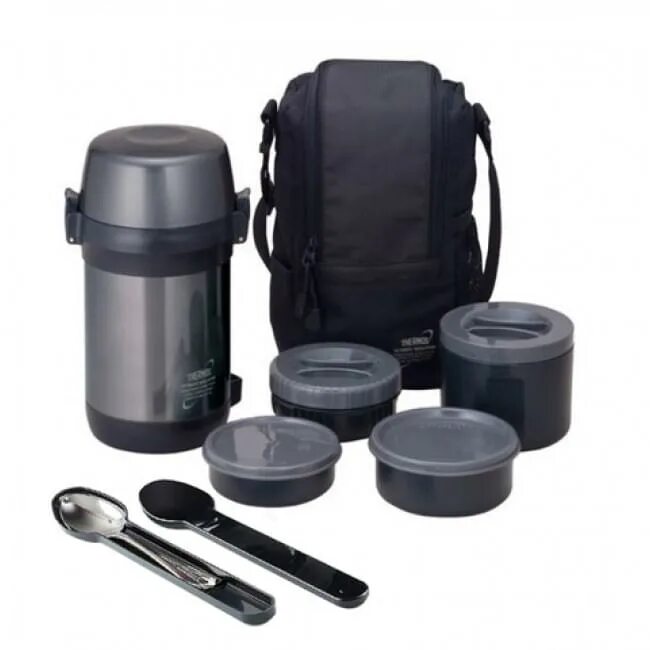 Thermos JLS-1601 food 1.6l. Термос для еды Thermos JLS-1601 (1,6 Л). Термос с контейнерами 1.6 л. Isosteel. Термос для еды с контейнерами Tiger LWU-F (0,61л, 2x0,3л, 0,27л), стальной + чехол.